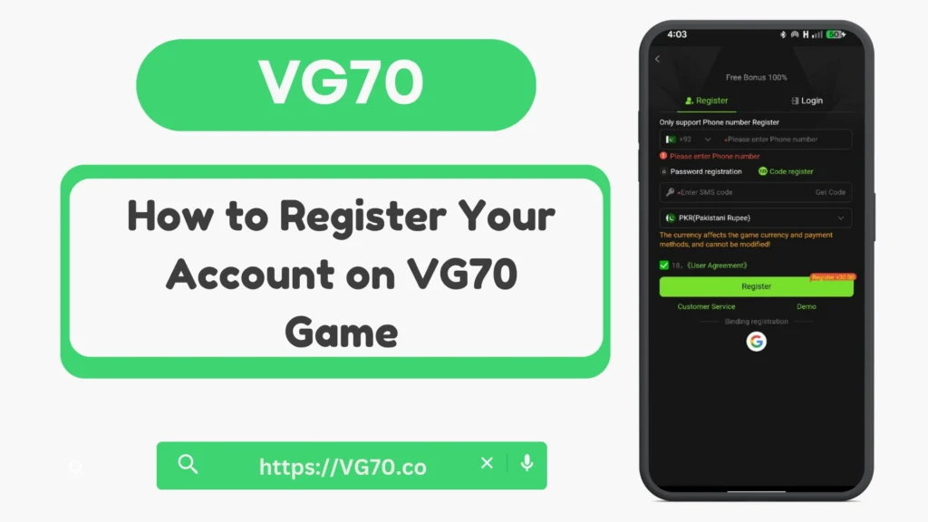 VG70 Register
